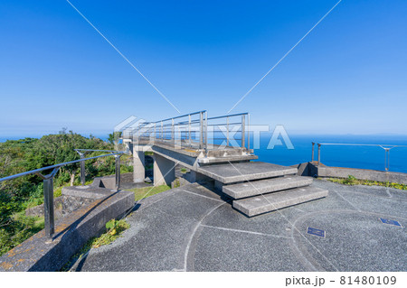鶴御崎の風景（展望ブリッジ）　大分県佐伯市 81480109