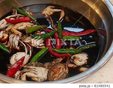 ソウル広蔵市場のケジャン ソウル広蔵市場のケジャン 81480541