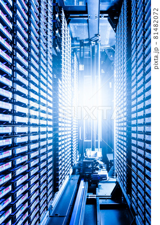 big data center storage with full of rack servers big data center storage with full of rack servers 81482072