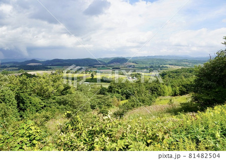茂世丑の農村風景（岩見沢市栗沢町） 81482504