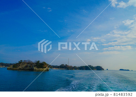日本三景・松島の風景 日本三景・松島の風景 81483592