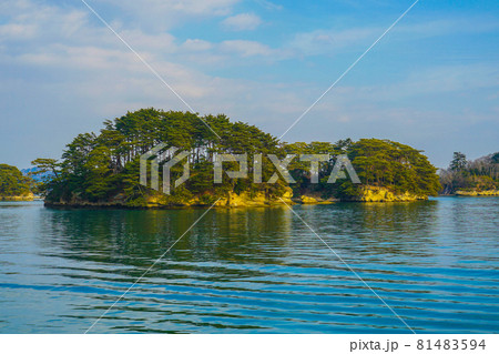 日本三景・松島の風景 日本三景・松島の風景 81483594