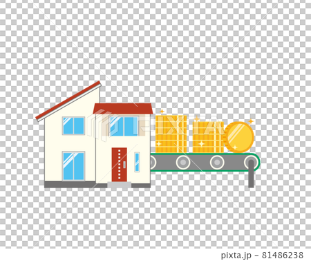 房地產投資和租金收入的形像說明 81486238