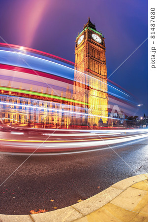 Big Ben in the evening, London, England, UK 81487080