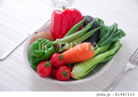 盛りだくさんの野菜 盛りだくさんの野菜 81487114