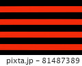 Black and red design horizontal lines, abstract striped pattern texture background 81487389