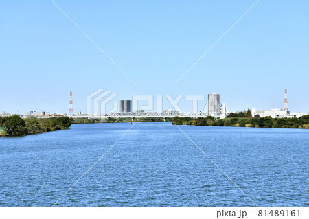 国府台付近より金町駅方面を望む(千葉県市川市)【2020.10】 国府台付近より金町駅方面を望む(千葉県市川市)【2020.10】 81489161