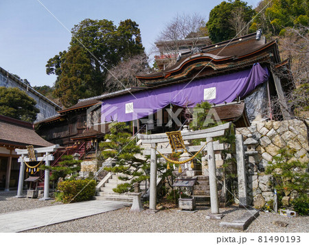 竹生島の都久夫須麻神社 竹生島の都久夫須麻神社 81490193