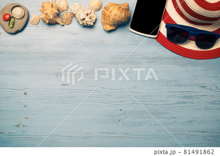 Summer objects for vacation Summer objects for vacation 81491862