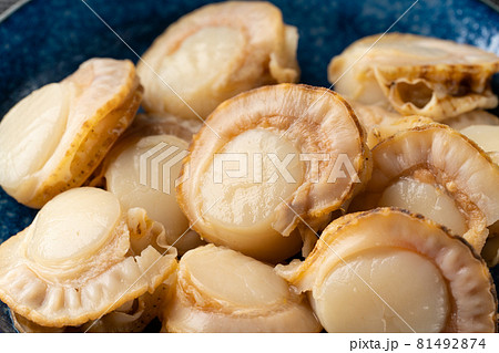ボイルしたホタテ ボイルしたホタテ 81492874