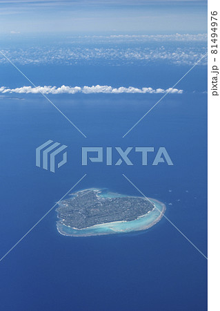 与論島 よろんじま 奄美群島 鹿児島県最南端 島 日本 空撮 ハイアングル 海 与論島 よろんじま 奄美群島 鹿児島県最南端 島 日本 空撮 ハイアングル 海 81494976