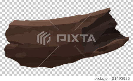 短い流木のイラスト 暗いのイラスト素材 短い流木のイラスト 暗いのイラスト素材