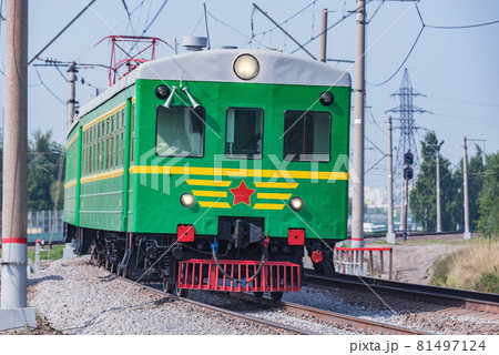 Retro passenger train SR3 number 11668. Retro passenger train SR3 number 11668. 81497124