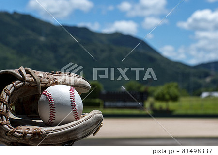 夏の野球場 81498337