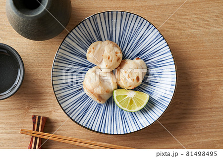 とらふぐの白子焼き とらふぐの白子焼き 81498495