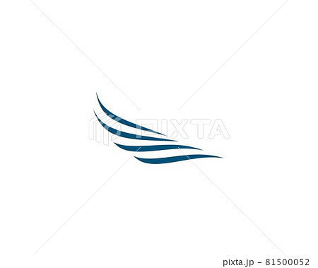 Water wave logo illustration Water wave logo illustration 81500052