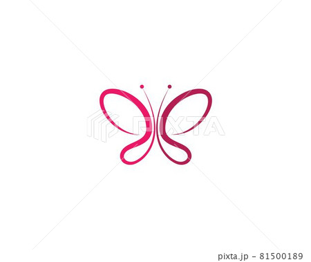 Butterfly logo template Butterfly logo template 81500189