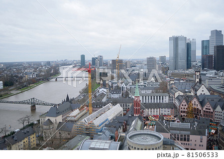 フランクフルト市街とマイン川(ドイツ) フランクフルト市街とマイン川(ドイツ) 81506533