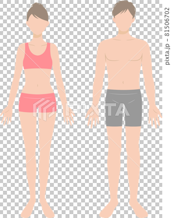 Vector illustration, flat design. Men, women underwear gender icon Stock  Vector Image & Art - Alamy