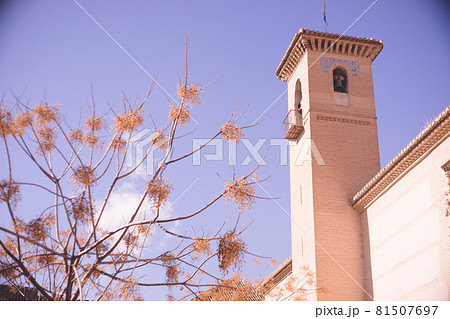 スペイングラナダ、アルバイシン地区の風景 81507697