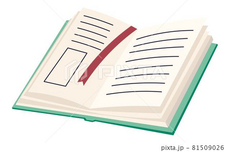 Book or journal with bookmark, school notebook Book or journal with bookmark, school notebook 81509026