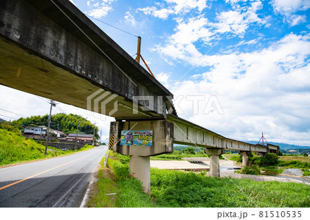未成線 油須原線 彦山川橋梁 未成線 油須原線 彦山川橋梁 81510535