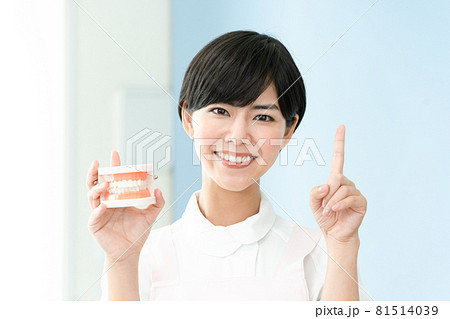 歯科で働く女性 81514039