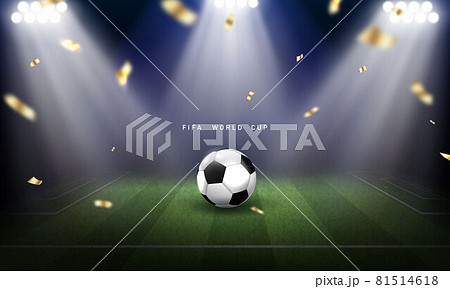 Football Pattern Background for banner, soccer championship 2022 in fifa 81514618