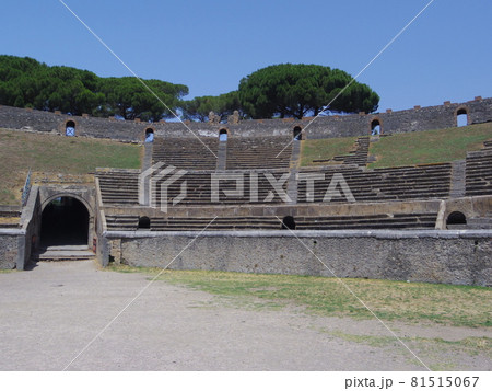 世界遺産 イタリア ポンペイ 円形競技場2 世界遺産 イタリア ポンペイ 円形競技場2 81515067