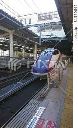 入線する山形新幹線E3系つばさ 入線する山形新幹線E3系つばさ 81520842