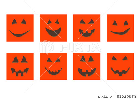 halloween cartoon pumpkin face social media post template. halloween cartoon pumpkin face social media post template. 81520988