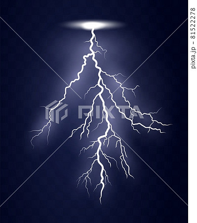 Lightning flash bolt. 81522278