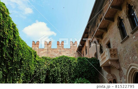The romantic balcony of romeo and juliet 81522795