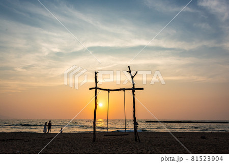 《京都府》夕日ヶ浦海岸　ビーチブランコゆらり 81523904