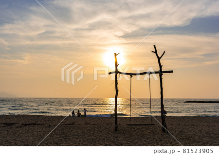 《京都府》夕日ヶ浦海岸　ビーチブランコゆらり 81523905