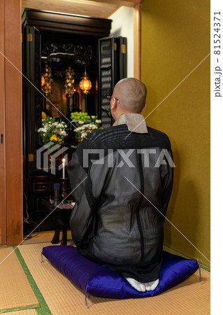 お坊さんイメージ お坊さんイメージ 81524371