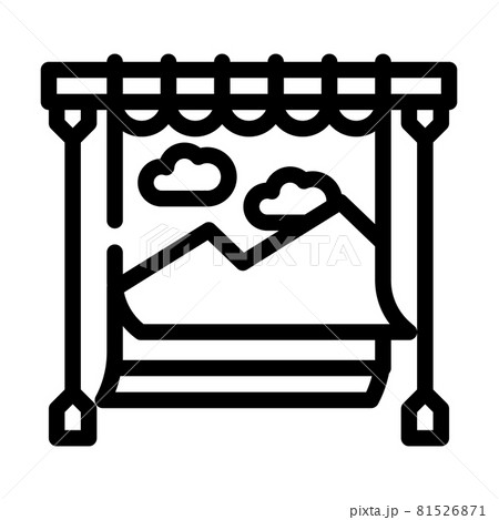 studio background equipment line icon vector illustration studio background equipment line icon vector illustration 81526871