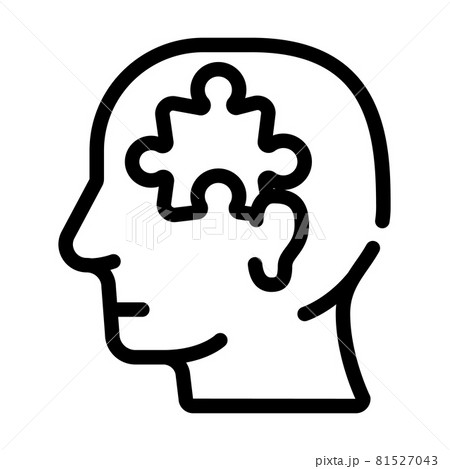 puzzle employee problem and task line icon vector illustration puzzle employee problem and task line icon vector illustration 81527043