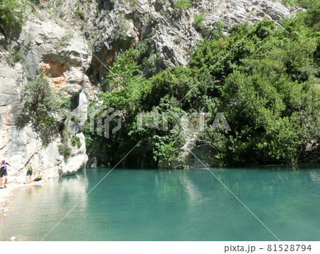 Trekking along the Lycian trail in the canyon of Harmony, near the town of Goynuk Trekking along the Lycian trail in the canyon of Harmony, near the town of Goynuk 81528794