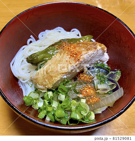 具材の多い素麺 具材の多い素麺 81529081