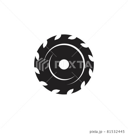 Industrial saw vector illustration icon 81532445