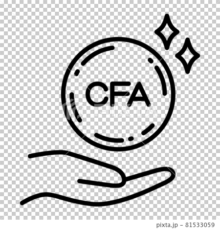 接收硬幣的西非非洲金融共同體法郎手 81533059