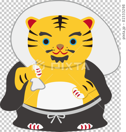 虎　七福神　布袋 81533298