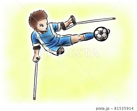 アンプティサッカー 81535914