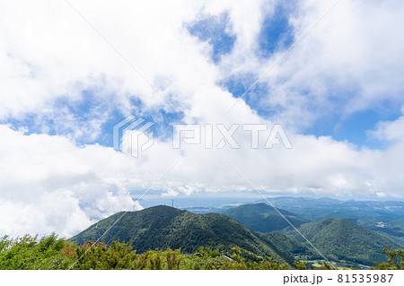 雲仙ロープウェイ 妙見岳駅・山頂展望所からの風景 雲仙ロープウェイ 妙見岳駅・山頂展望所からの風景 81535987