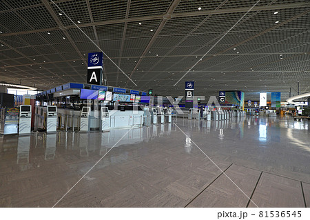 成田国際空港 第1ターミナル 北ウイングの出発ロビー 成田国際空港 第1ターミナル 北ウイングの出発ロビー 81536545