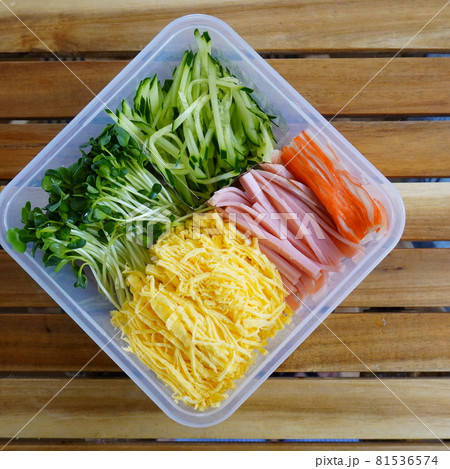 「作り置きおかず　冷やし中華」 81536574