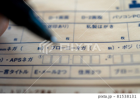 ブローニーネガ(DP袋) 81538131