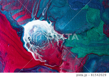 Fluid Art. Abstract Acrylic Background 81542029