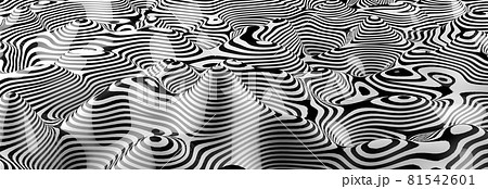 Abstract 3D illustration geometrical background 81542601